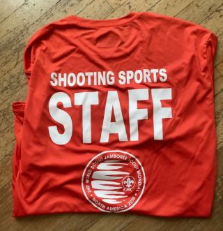 2019 World Jamboree Shooting Sports Staff Xl Shirt - Never Worn