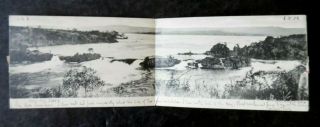 1908 Rippon Falls Jinja British East Africa Panoramic Postcard To Us