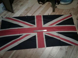 Vintage British Union Jack Flag Banner Large