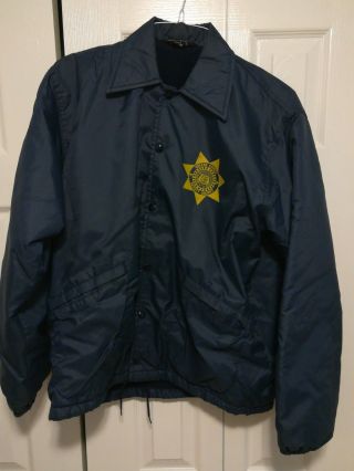 Vintage Rare Greene County Missouri Deputy Sheriff Jacket Men 