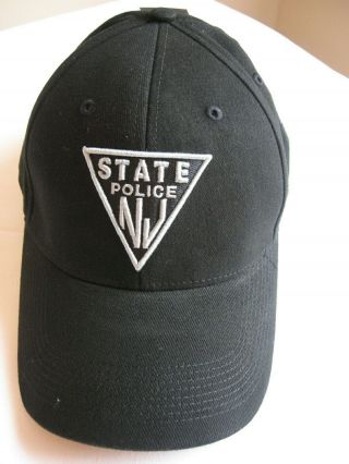 Jersey State Police Hat - Silver & Black -