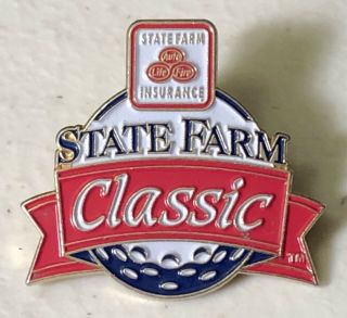 State Farm Insurance State Farm Classic Lpga Golf Lapel Hat Pin Springfield Il