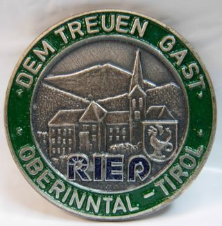 Ried Im Oberinntal Tirol Hat Lapel Pin Tie Tac Hp1519