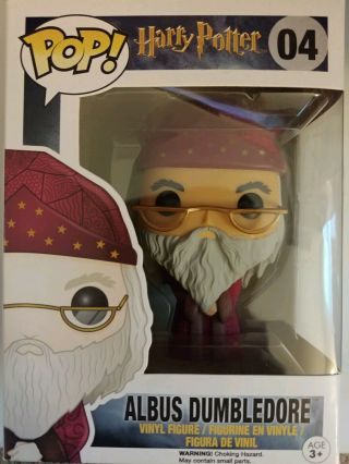 Funko Pop Albus Dumbledore Harry Potter 04 Out Of Box Collector