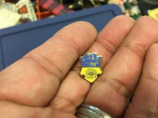 20 Years Jersey State Federation Njsf Vintage Unity Lapel Pin