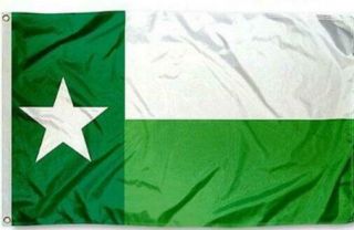 90x150cm With North Texas State Flag 100 Polyester Custom Green History Busines