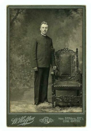Norwegian Salvation Army Man Frelsesarmeen - Antique 1890 
