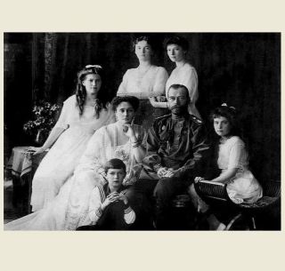 Romanov Family Photo Last Tsar Czar Of Russia Nicholas Ii