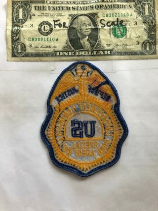 DEA Special Agent Police Patch (US.  Justice Dept. ) in great Shape 2
