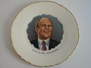 Gerald R.  Ford 38th President Decorative Collector Plate