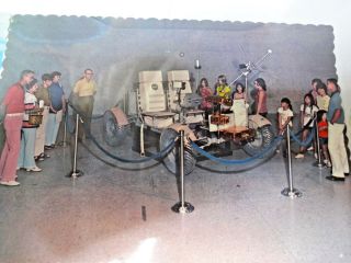 5 Vintage Postcards Alabama Space Rocket Center 1960s NASA Apollo Lunar Rover 4