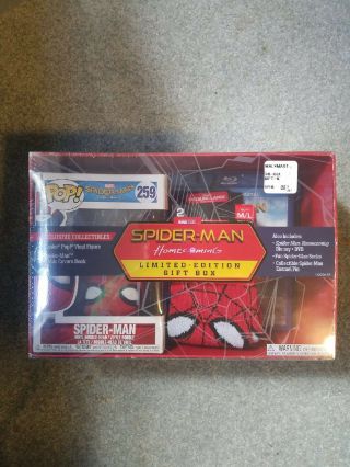 Spiderman Homecoming Limited Edition Gift Box Set Funko