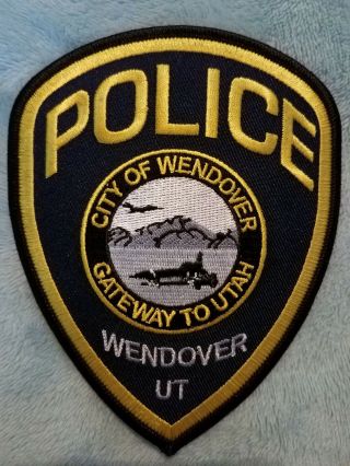 Wendover Utah Police / Sheriff Patch  Ut