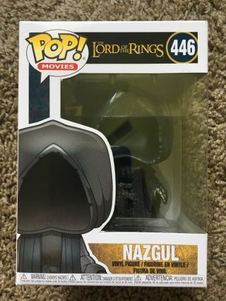 Funko Pop Movies The Lord Of The Rings Nazgul 446 With Pop Protector