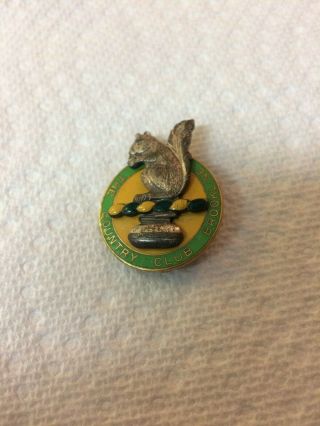Vintage Curling Pin The Country Club Brookline