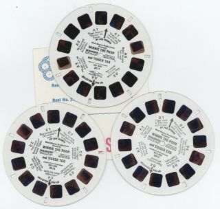 Set Of 3 Viewmaster Children 