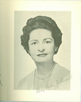 Vtg 1961 President John F Kennedy Inaugural Rec.  Distinguished Ladies Program 3