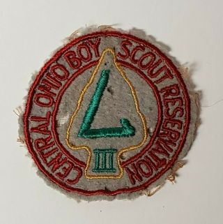 Central Ohio Boy Scout Reservation Iii Patch