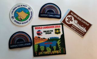 Random Patches And Badges From 24th World Scout Jamboree 2019