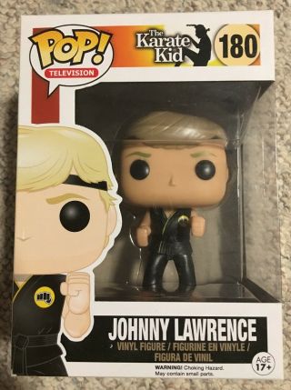 Funko Pop Television: The Karate Kid Johnny Lawrence 180 Vinyl Action Figure