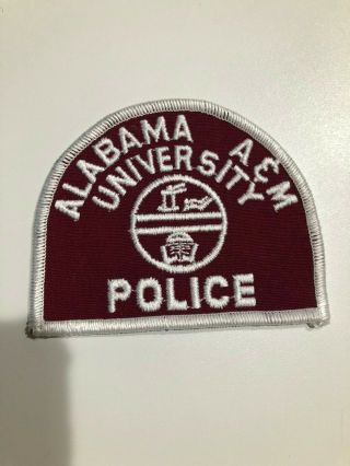 Old Alabama A&m University Police Patch