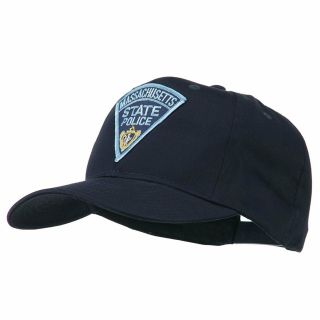 Massachusetts State Police Patch Cap - Navy Osfm