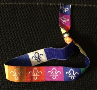 2019 24th World Scout Jamboree Uk Contingent Lgbt Pride Inclusion Bracelet
