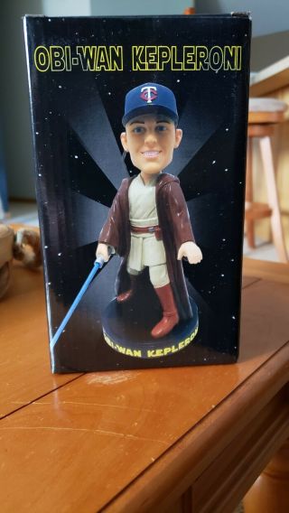 2019 Sga Minnesota Twins Star Wars Obi - Wan Kepleroni Kepler Bobblehead June 26