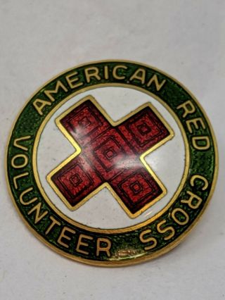 Vintage American Red Cross Volunteer Pin
