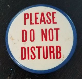 Vtg Please Do Not Disturb 1930 
