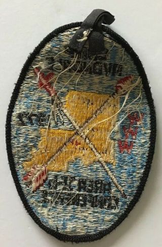 Camp Avondale 1972 WWW Area V - B Conference Boy Scout Badge 2
