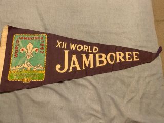 1967 World Jamboree Boy Scout Banner Flag Pendant