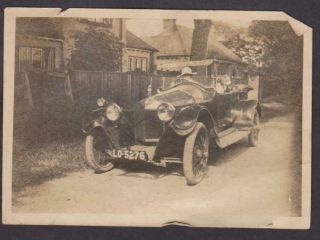 Photo Of Vintage Motor Car C 1918