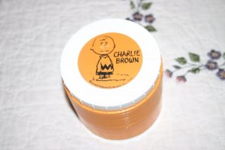 Vintage Orange 1969 Charlie Brown Thermos Insulated 1155