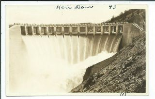 Polsom Mt Montana Rppc Postcard Kerr Dam