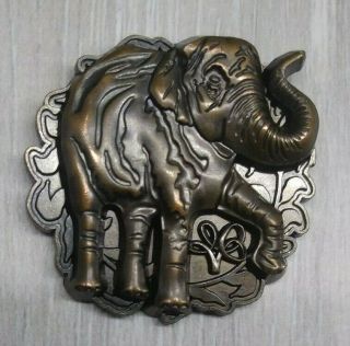 Busch Gardens Pin Trading 3d Bronze Elephant Ambassador Pin Sea World