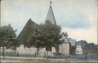 Front Royal Va Episcopal Church C1910 Postcard