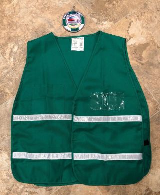 Boy Scout 2019 World Jamboree Safety Service Ist Patch And Uniform Vest - Rare.