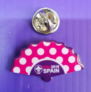 24th World Scout Jamboree 2019 Contingent Official Pin Badge Patch / Spain