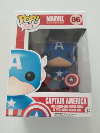 Funko Pop Marvel Captain America 06
