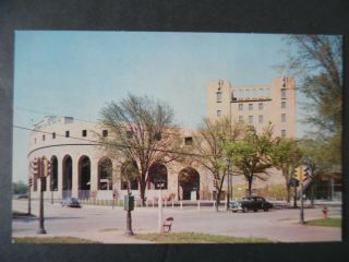 1950s Evanston Illinois Northwestern University Dyche Stadium Postcard