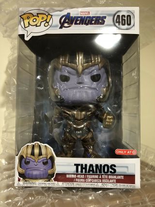 Funko Pop Marvel Avengers Thanos 460 Target Exclusive 10 Inch