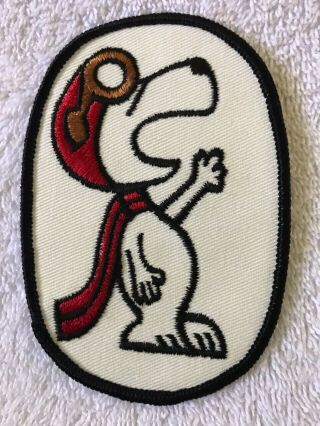 Grumman / Nasa Apollo Era Vintage Oval Snoopy Patch