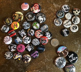 Punk Rock Pin Ramones Misfits Dead Kennedys Dropkick Murphys The Clash Business