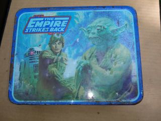 Star Wars Empire Strikes Back 1980 Vintage Lunchbox.  Please See Pictures.  Great$