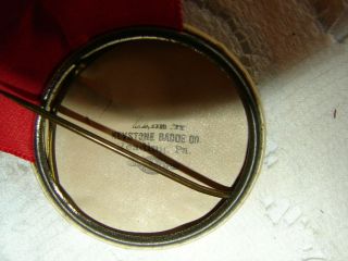 1911 Womelsdorf,  Pa Poultry Association,  Inc.  Second Prize Pin w/ Ribbon 4