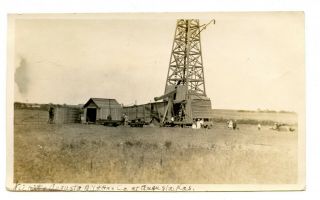 Photo Augusta Kansas Wichita Augusta Oil & Gas Company Well Andover El Dorado