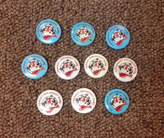 Tony The Tiger Astronaut Breakfast Game Pins Qty 10 Vintage 1960 
