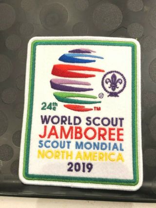 2019 World Jamboree Scout Mondial North American Back Patch