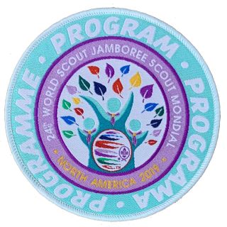 2019 World Scout Jamboree Mondial Program Staff Patch